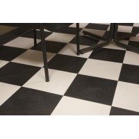 RaceDay Peel & Stick Garage Floor Tiles - Levant - 12"